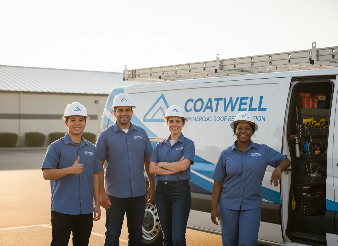 Commercial roof coating company in Glen Campbell, PA